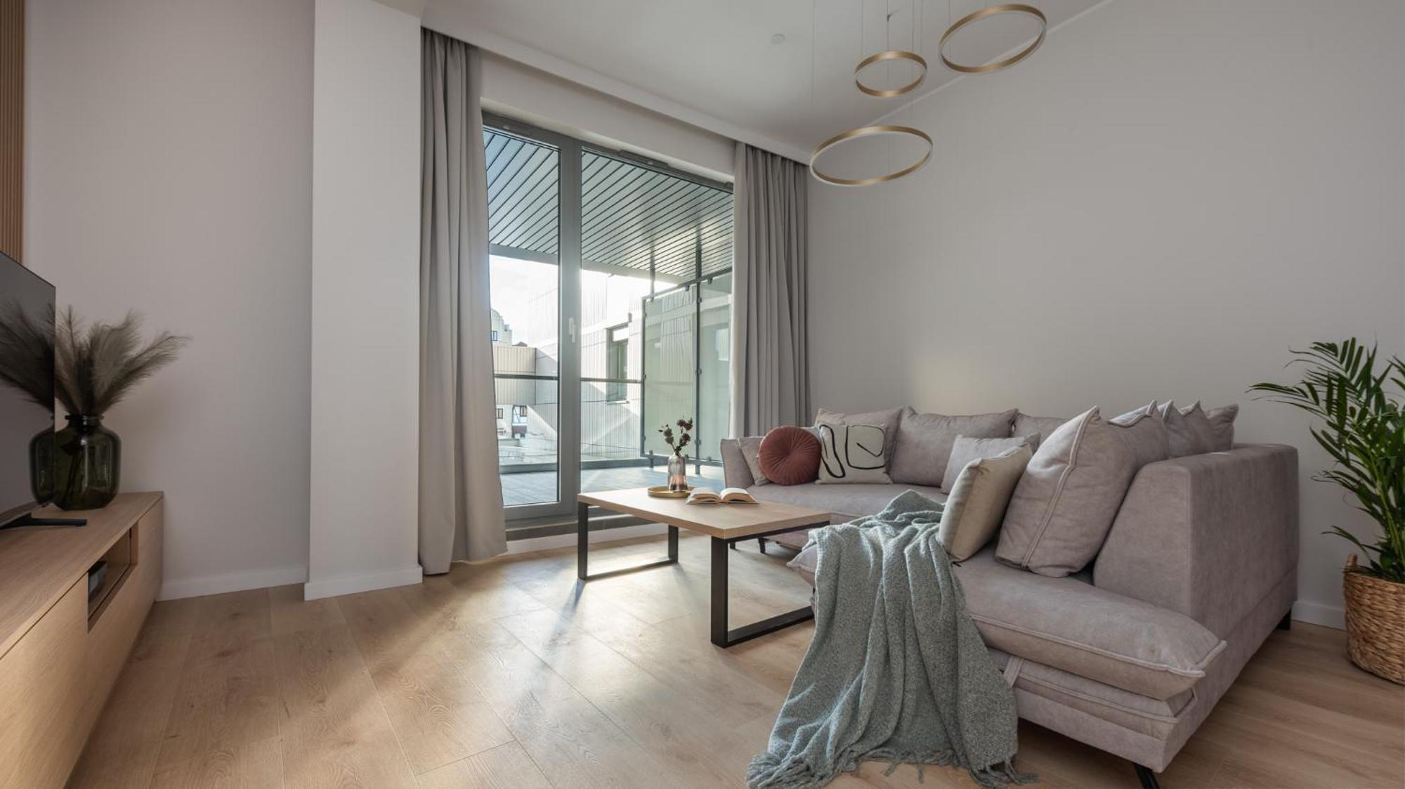 Flatbook - City Center Apartments Granaria กดัญสก์ ห้อง รูปภาพ